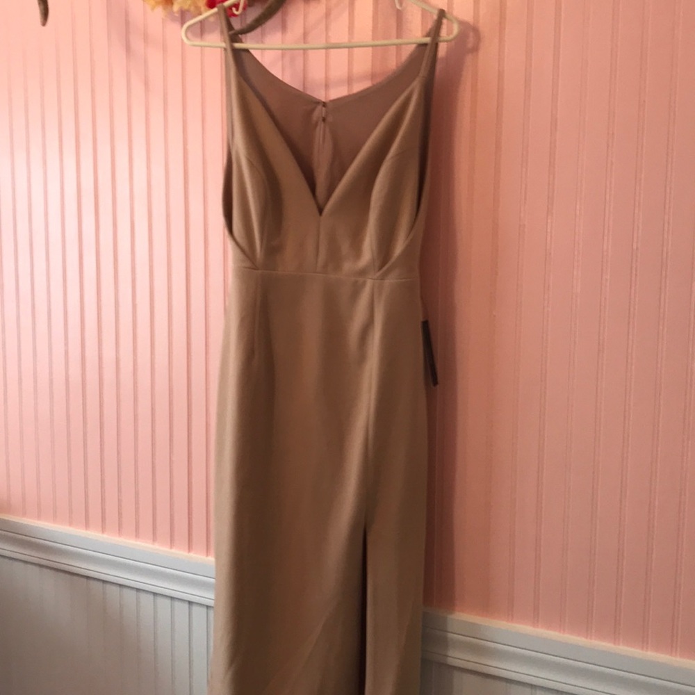 Tan dress